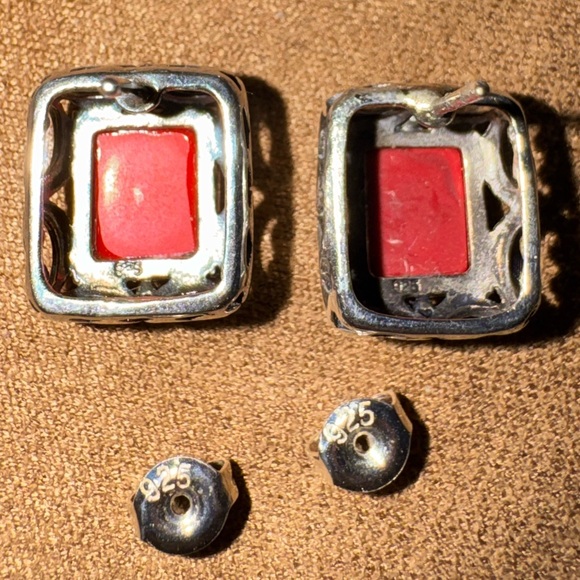 Sterling Silver Necklace and Earring Set - Picture 7 of 7